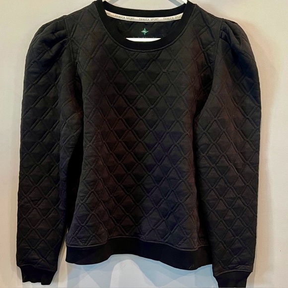Tuckernuck Black Quilted Sweater - Picture 2 of 8